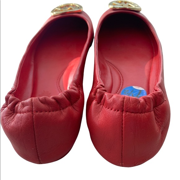 Michael Kors red ballerina flats size 7,5 US - Picture 2 of 6